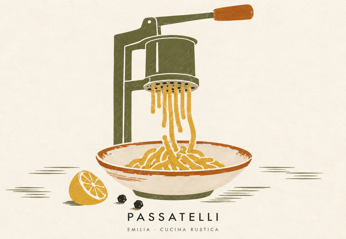 Passatelli caseiro (Horizontal)