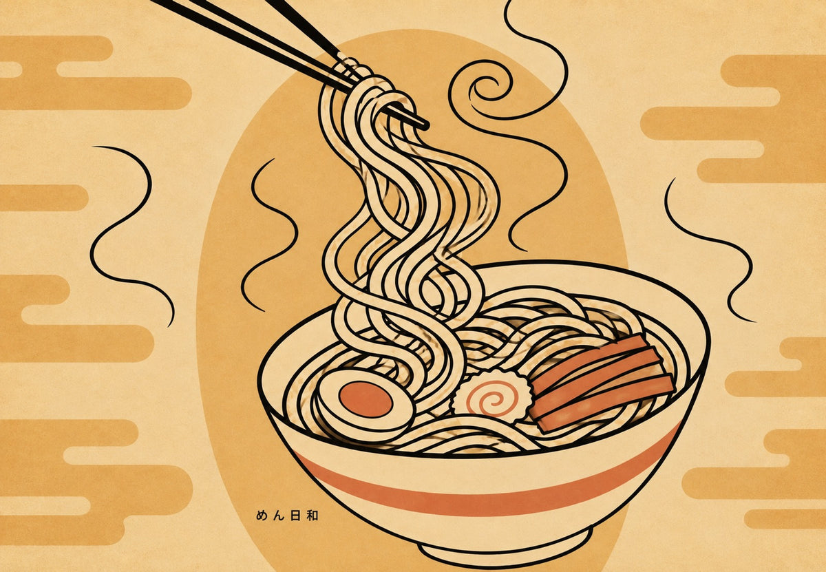 Steaming Ramen (Landscape)