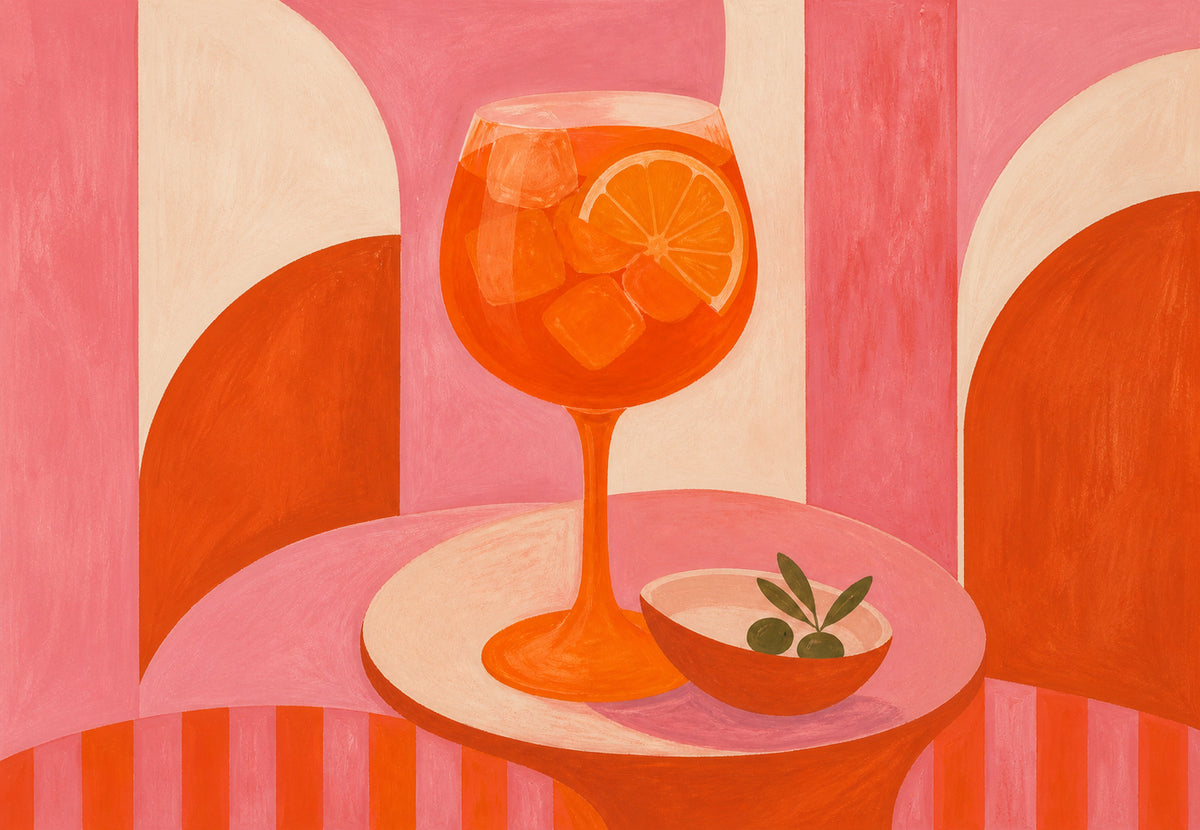 Spritz e azeitonas (Horizontal)