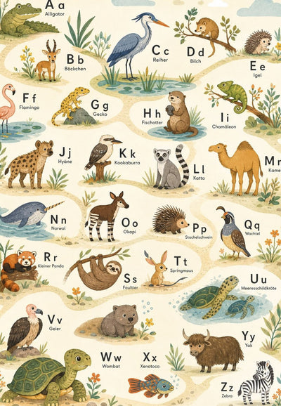 Tier-Alphabet