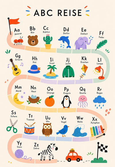 ABC-Reise Alphabet