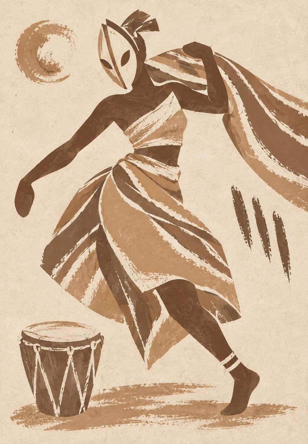 La danzatrice mascherata