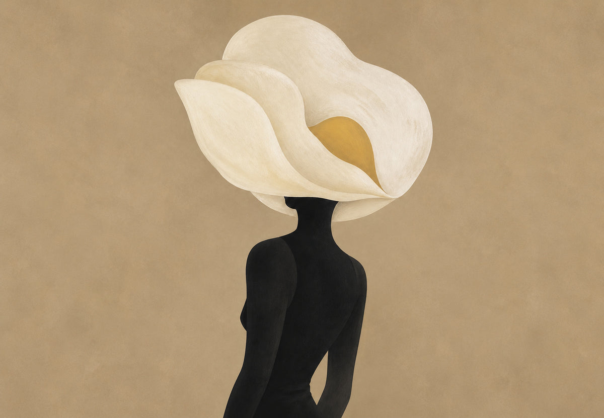 Cappello scultoreo da donna (Orizzontale)