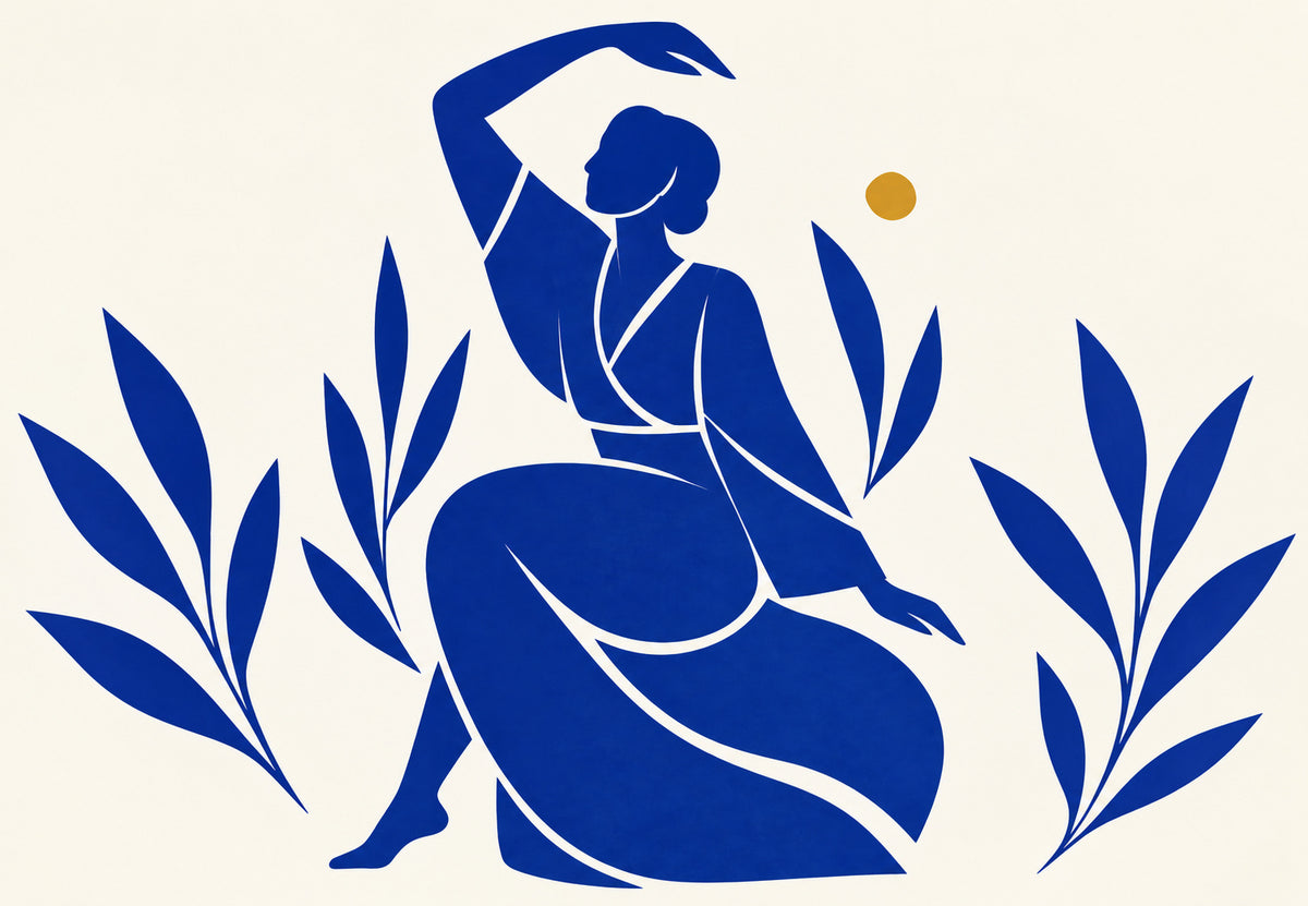 The kimono silhouette (Landscape)