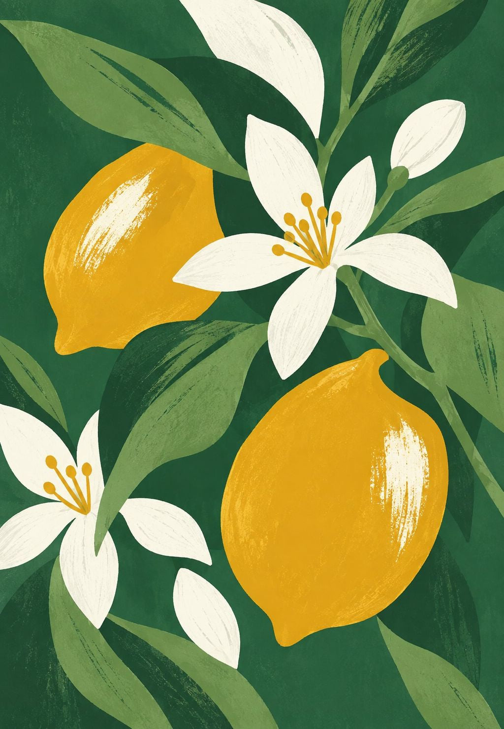 Limoni e fiori di limone