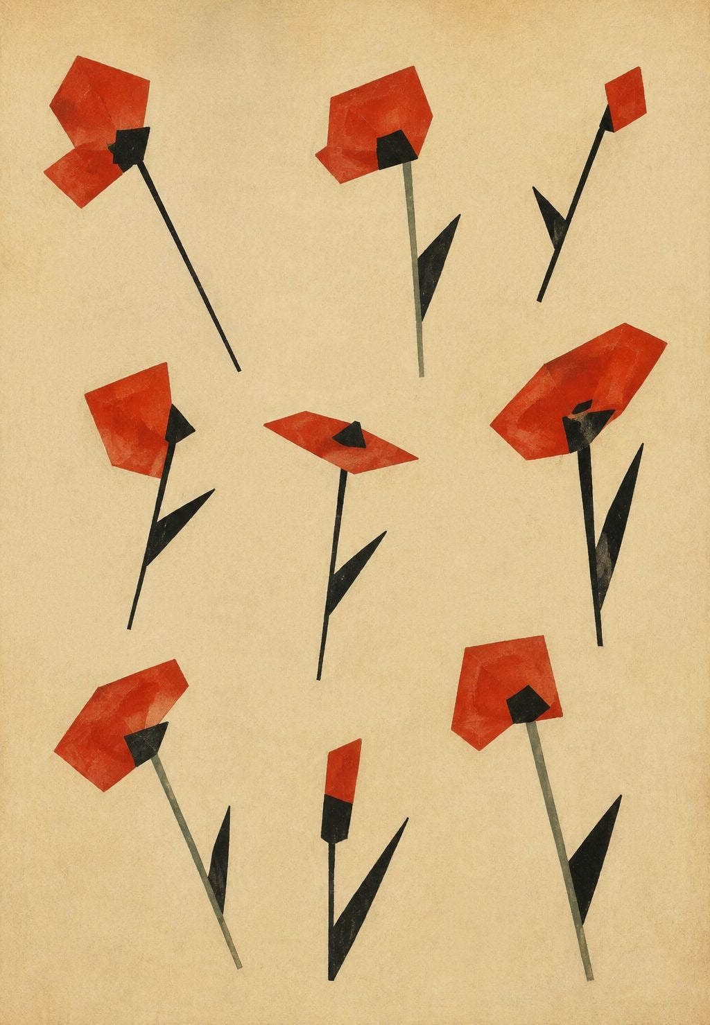 Scattered Poppies