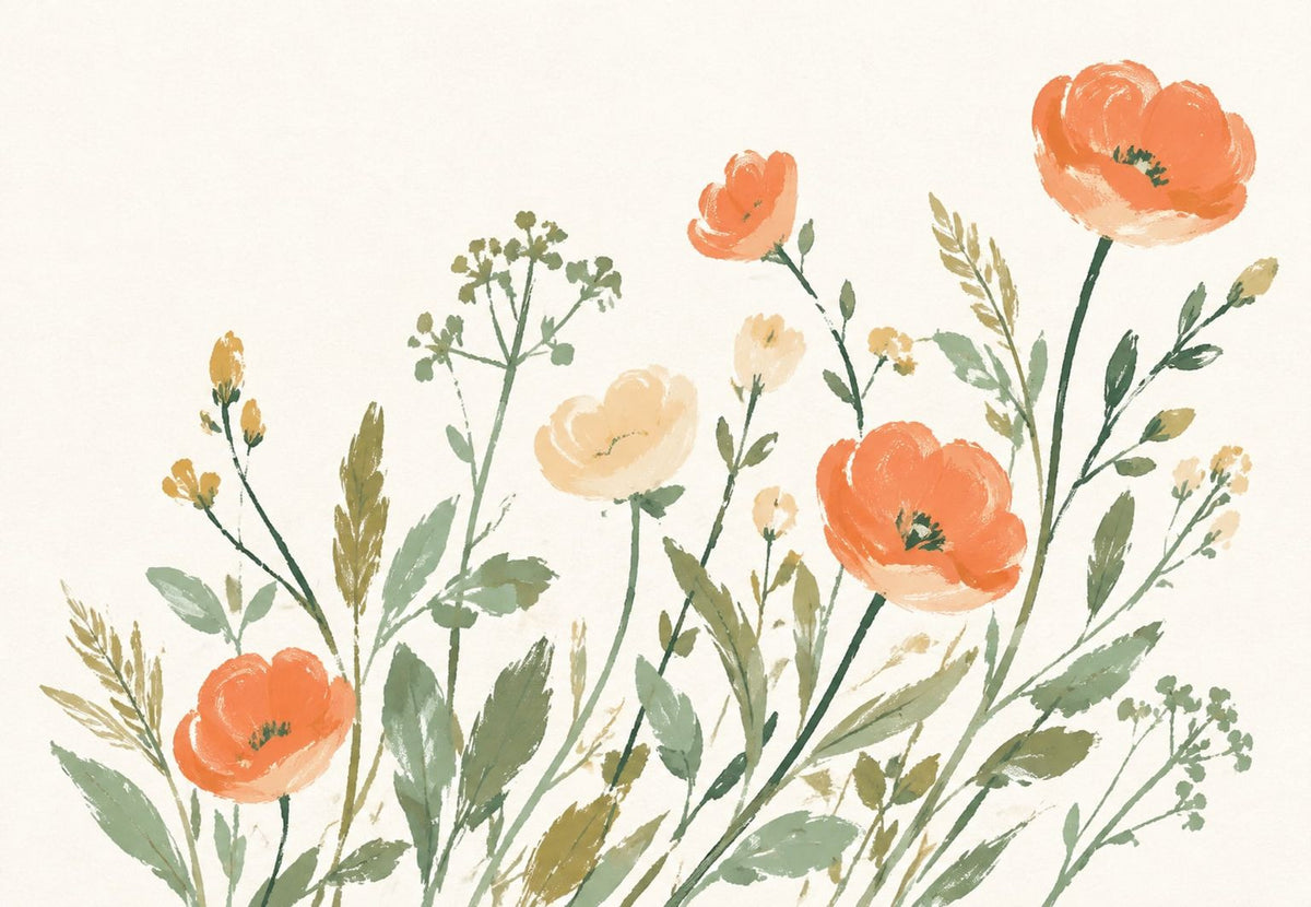 Papaveri e fiori di campo (Orizzontale)