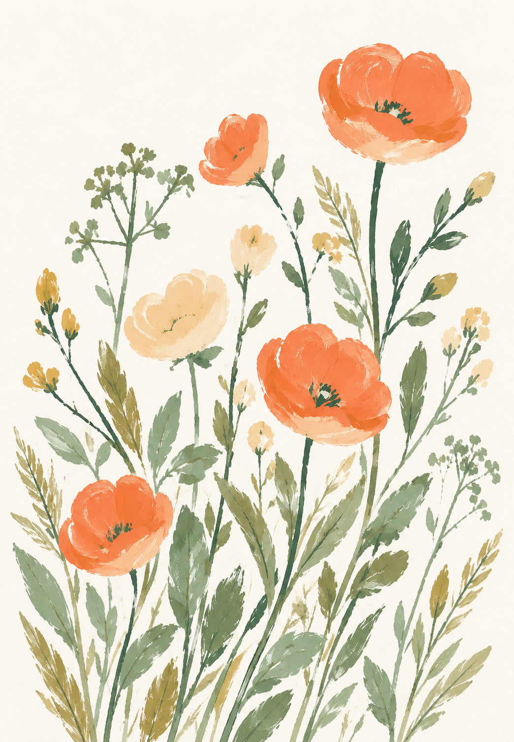 Papaveri e fiori di campo