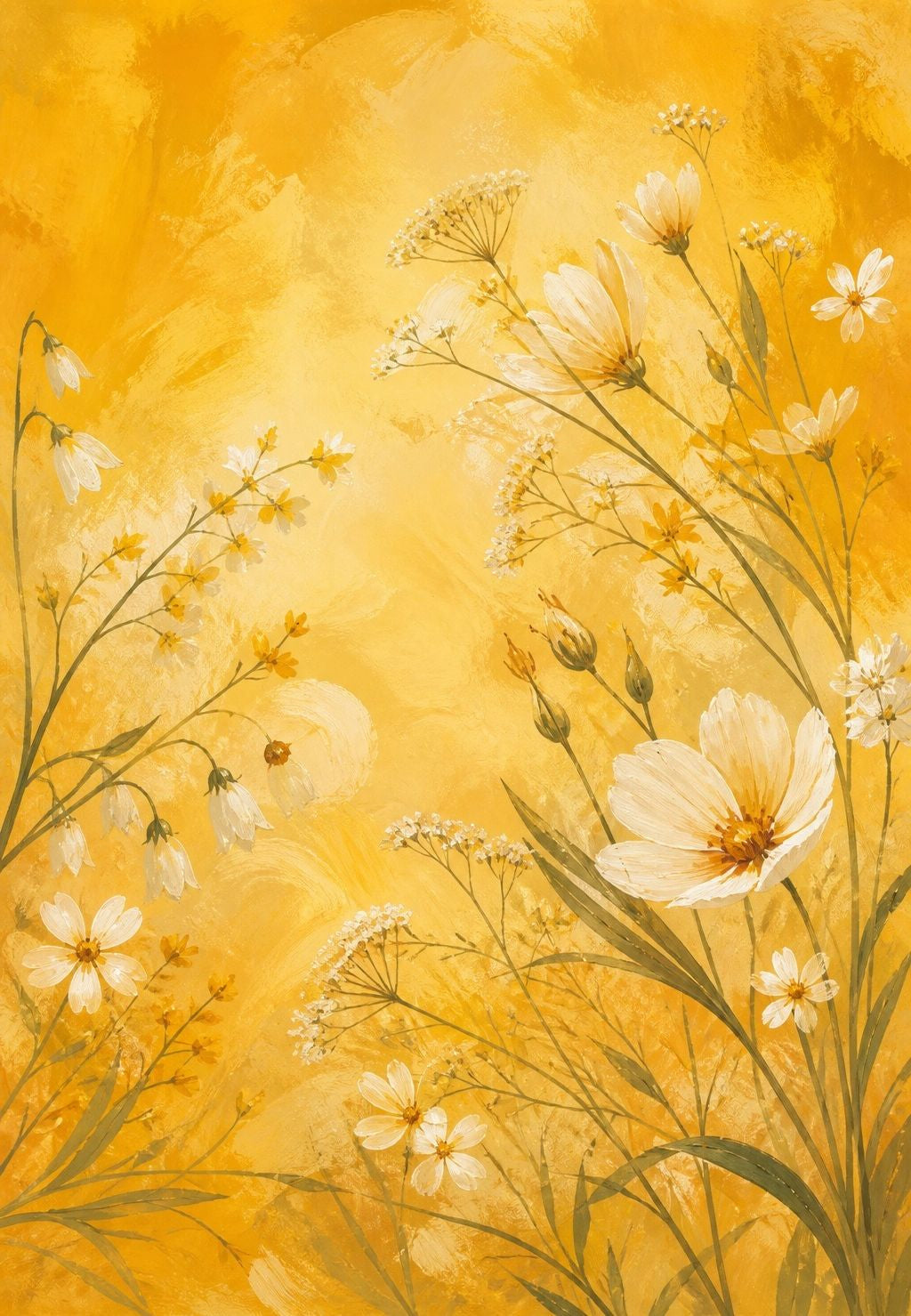 Golden Wildflowers