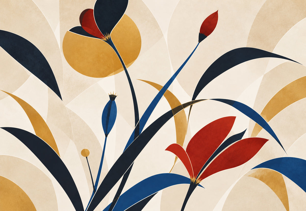 Goldene Blüte (Querformat)