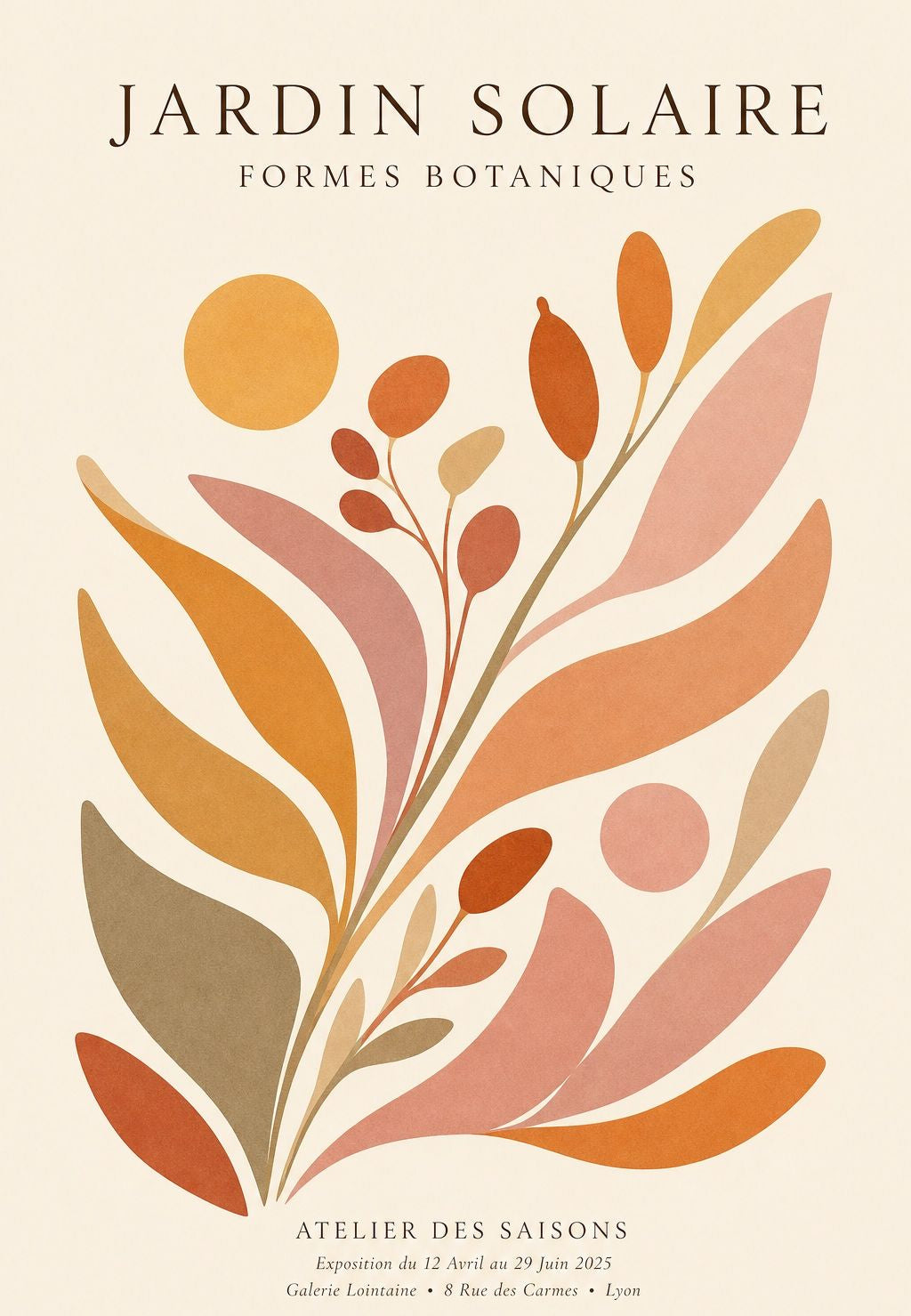 Solar Garden, Orange Leaves