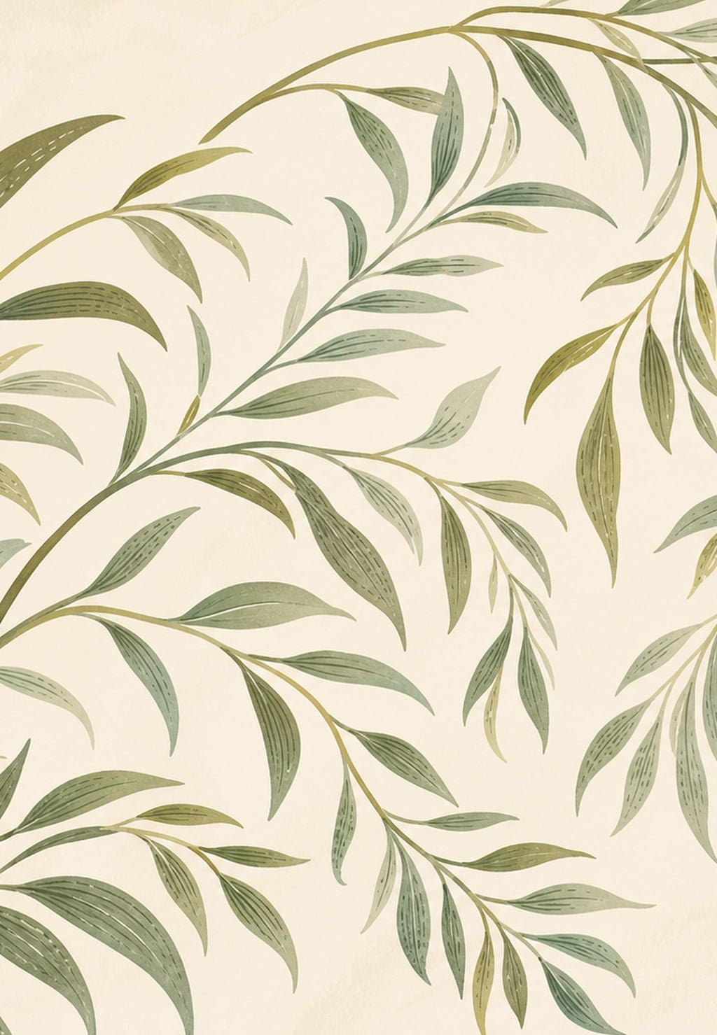The willow foliage