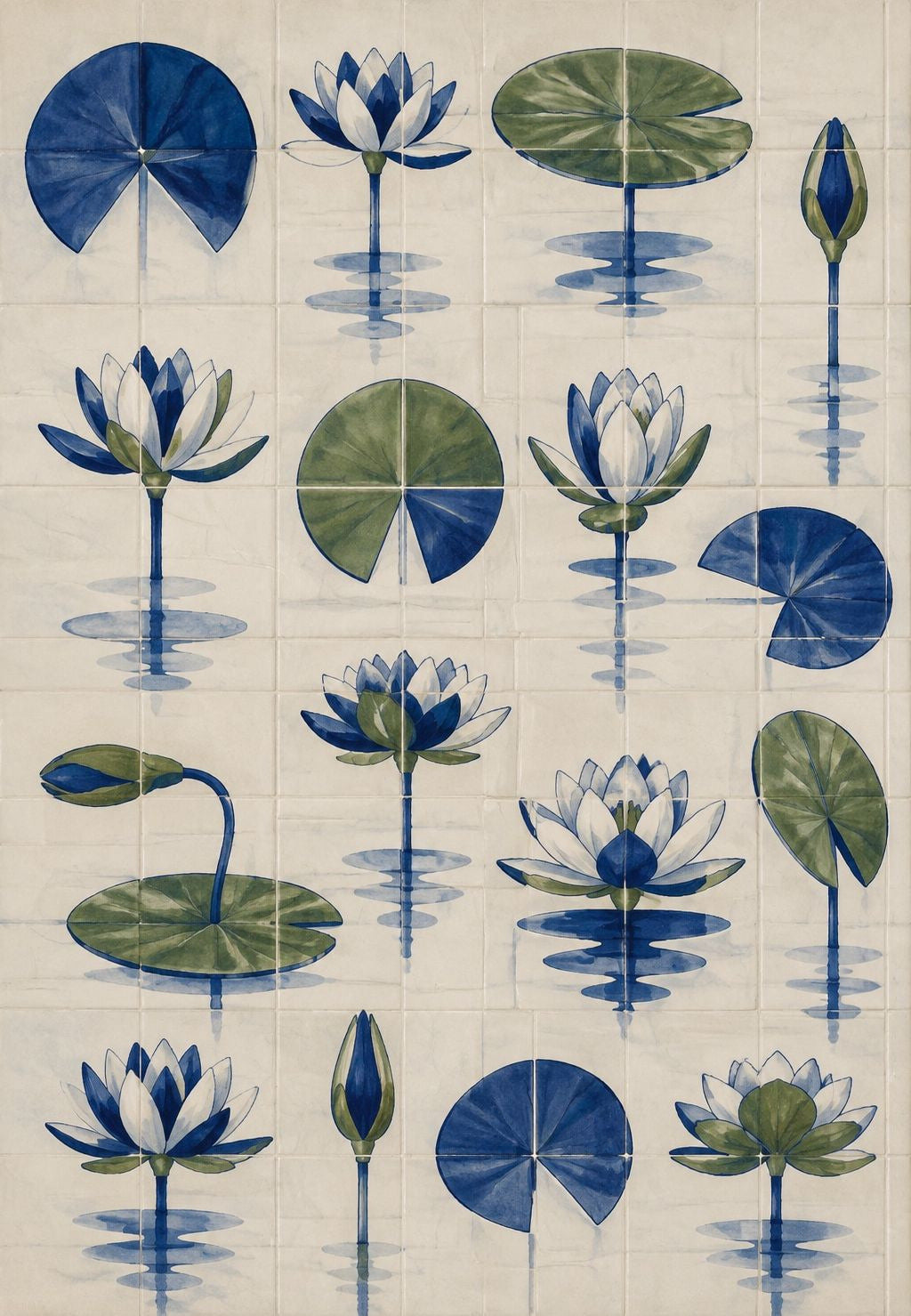 Water Lily Mosaic