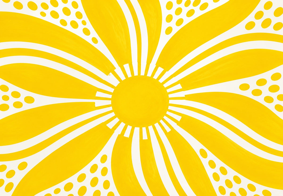 Sonnenblütenblätter (Querformat)