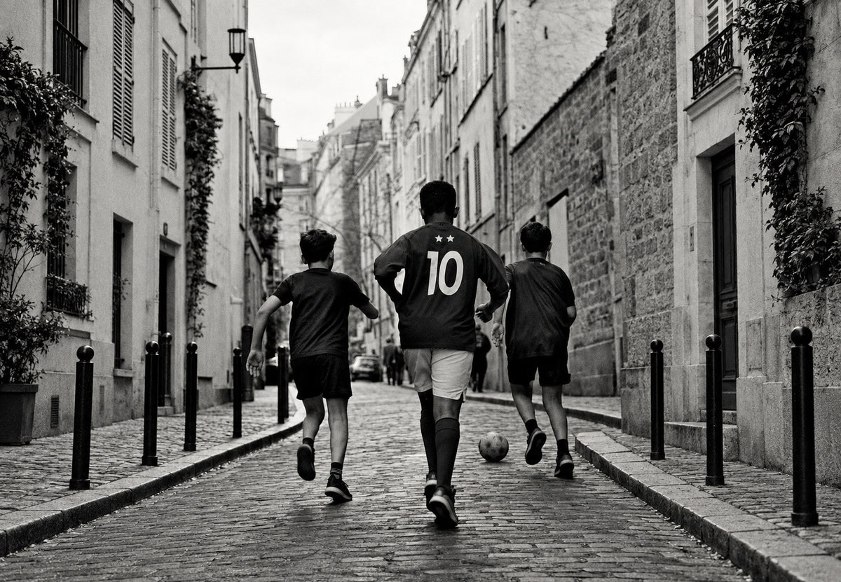 Partie dans la ruelle (Paysage)