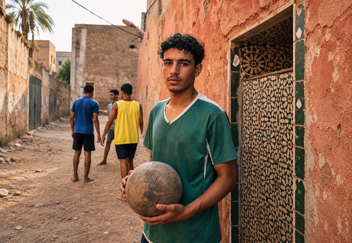 The ball in the medina (Landscape)
