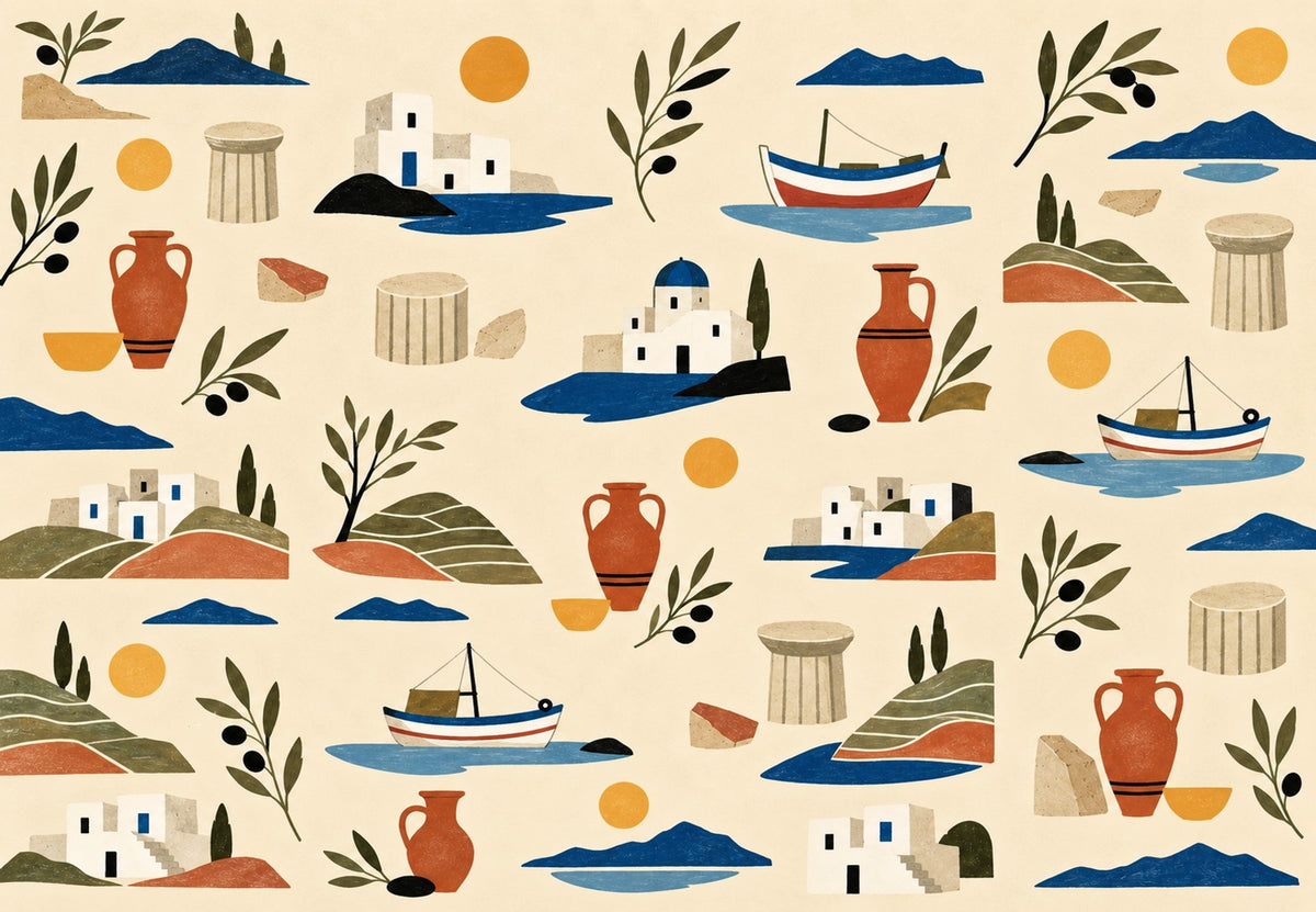 The little inventory of the Cyclades (Landscape)
