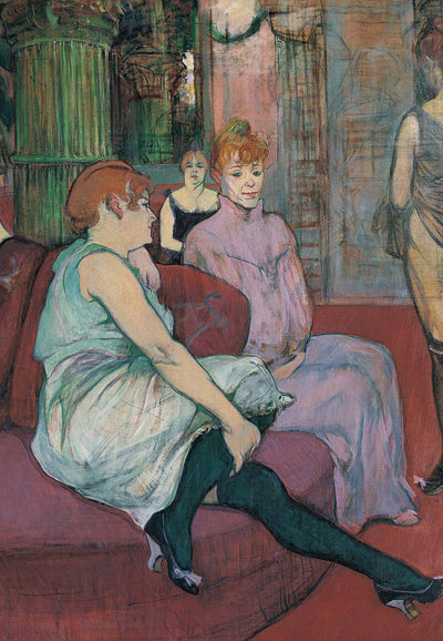 Im Salon der Rue des Moulins