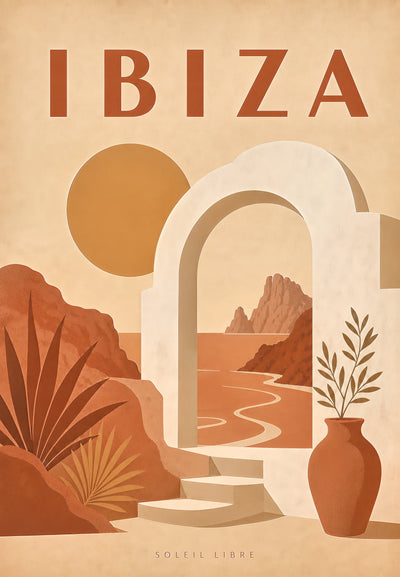 Ibiza - Der Bogen über der Bucht