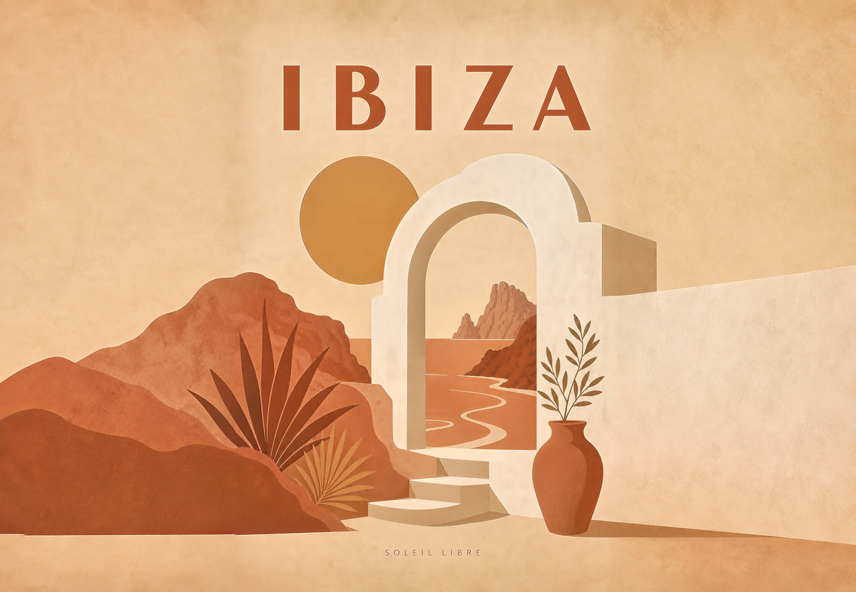 Ibiza - Luk nad uvalom (Vodoravno)