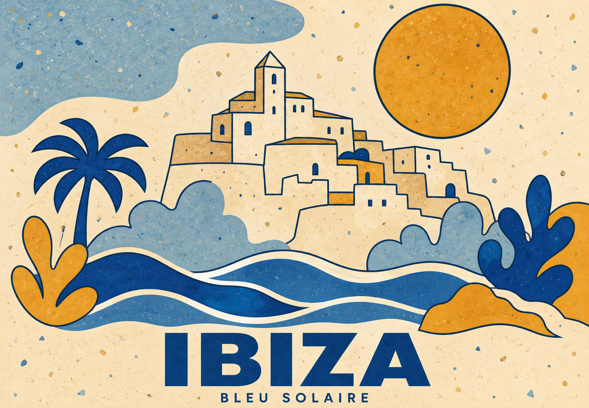 Ibiza - De oude stad in de zon (Liggend)