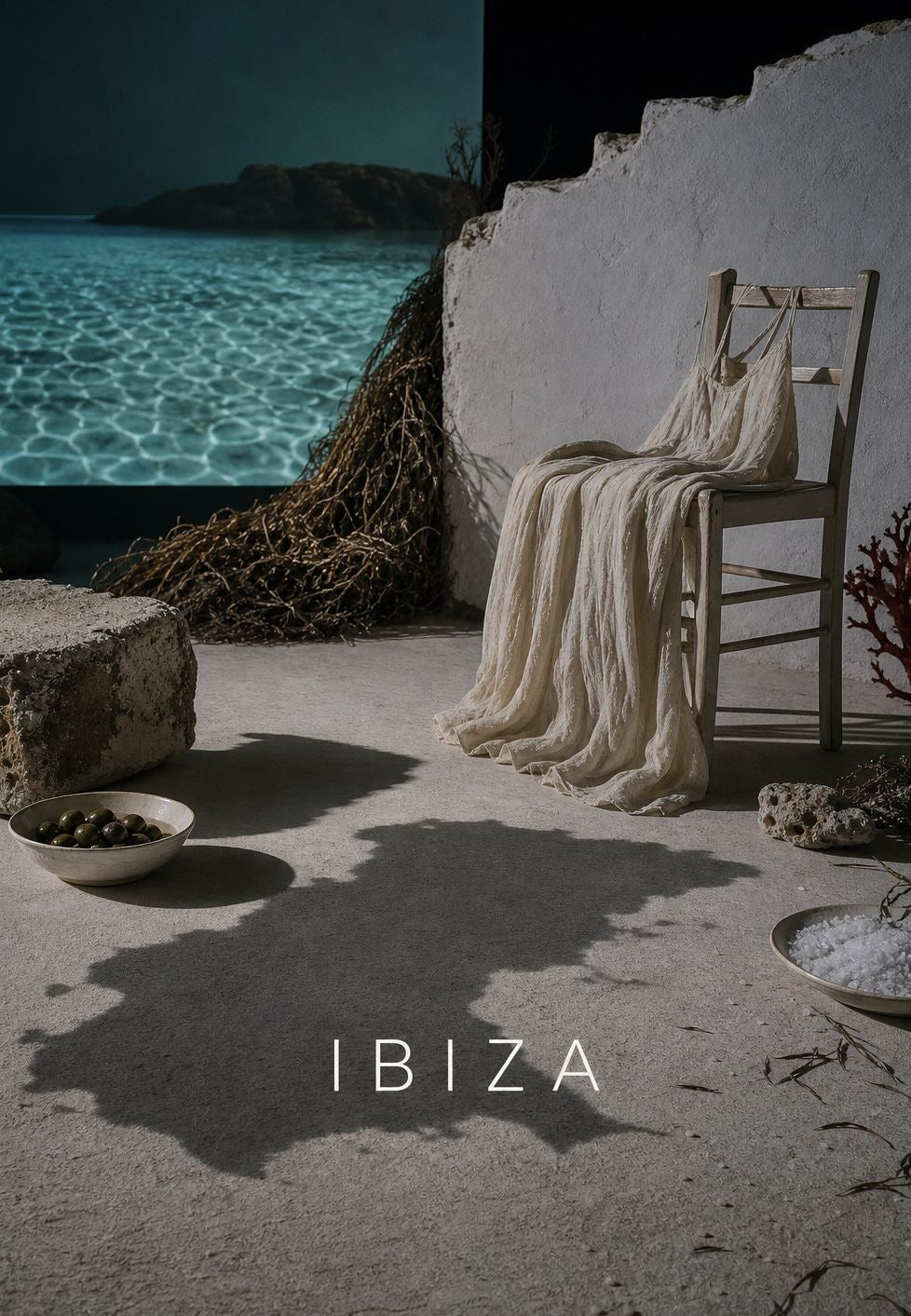 Ibiza - La robe posée sur la chaise