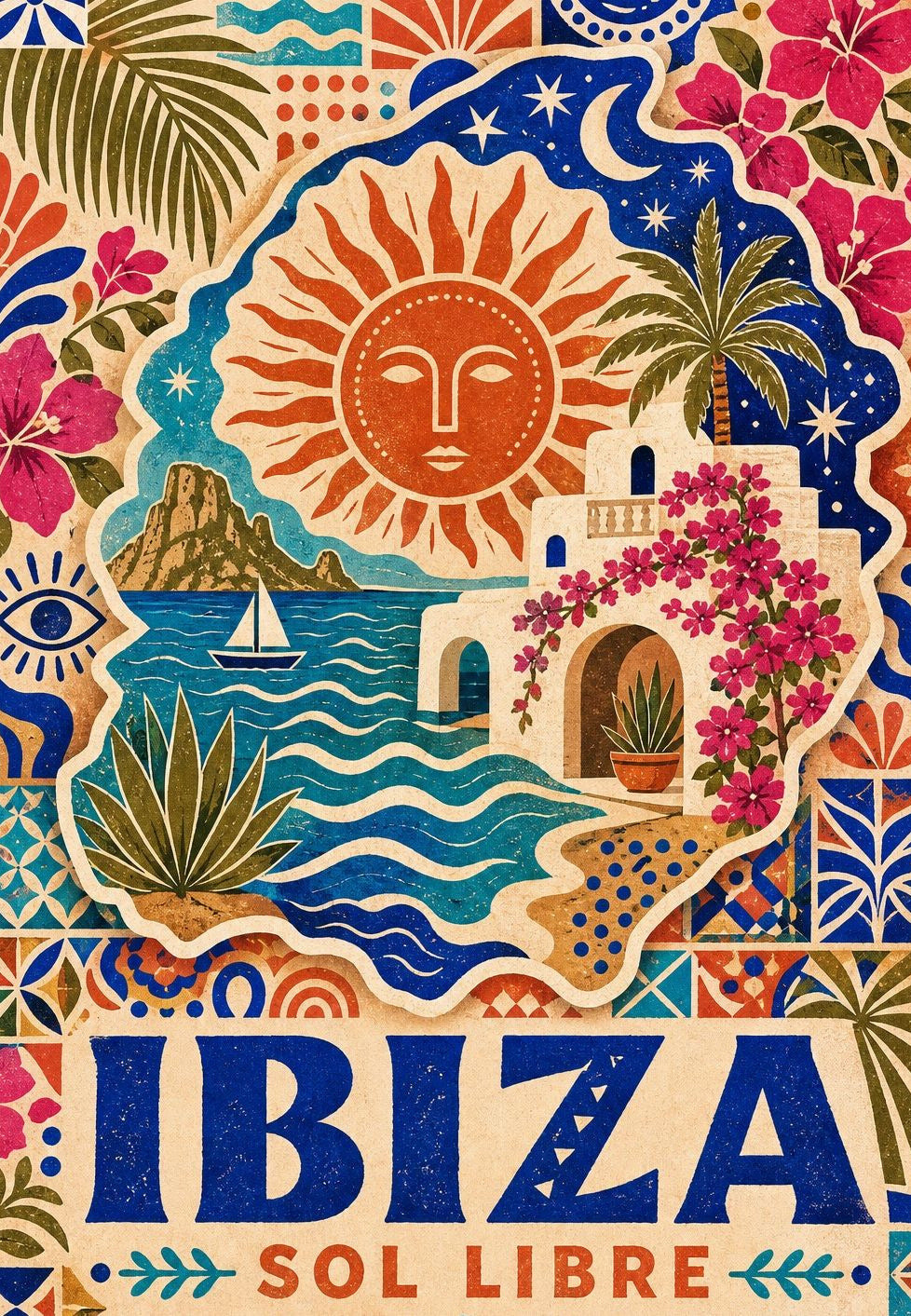 Ibiza - Volná mozaiková podlaha