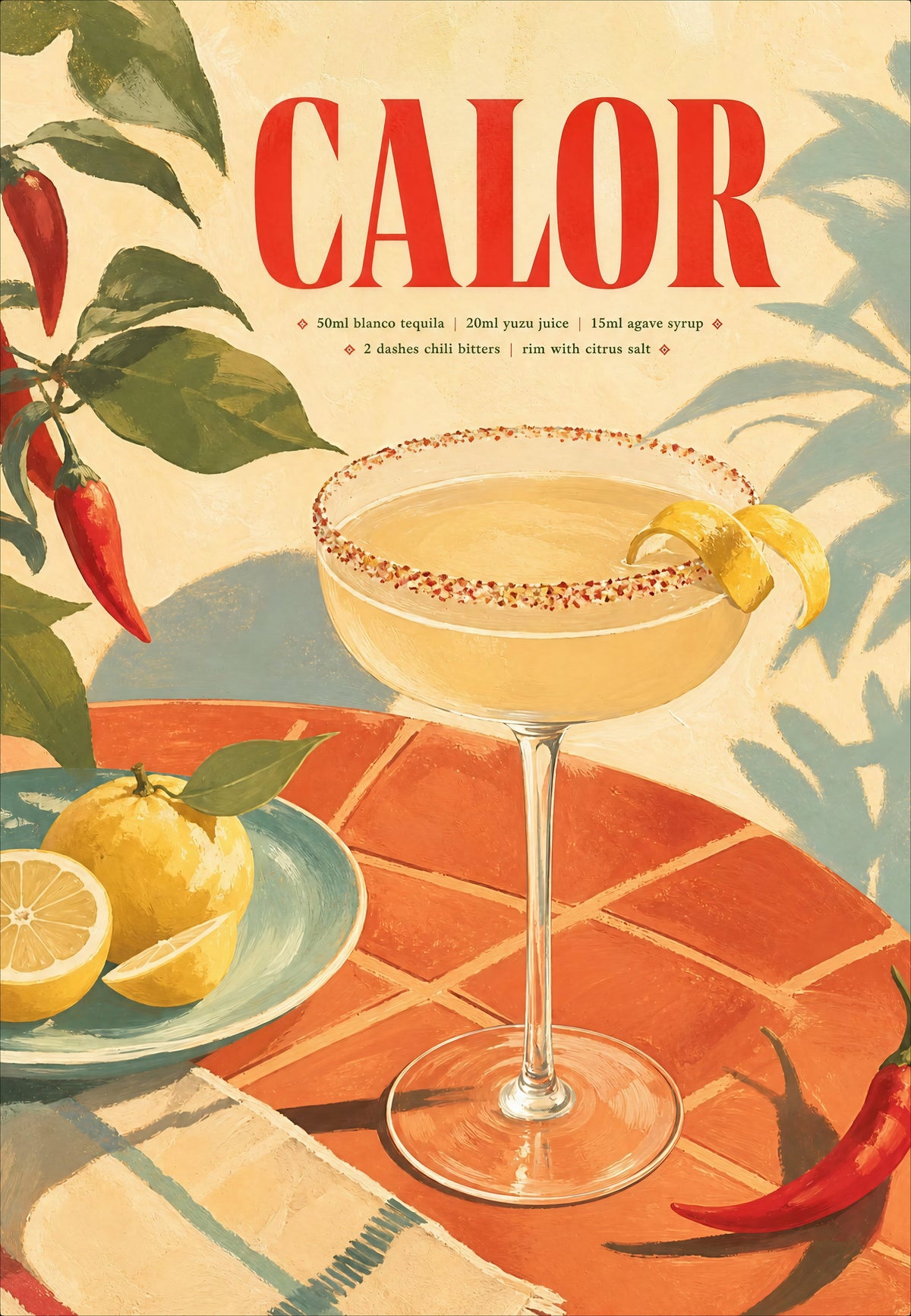 De cocktail met een kick