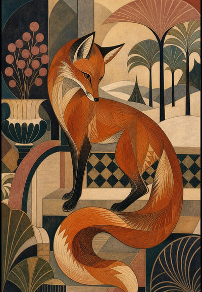 Der Fuchs im Garten