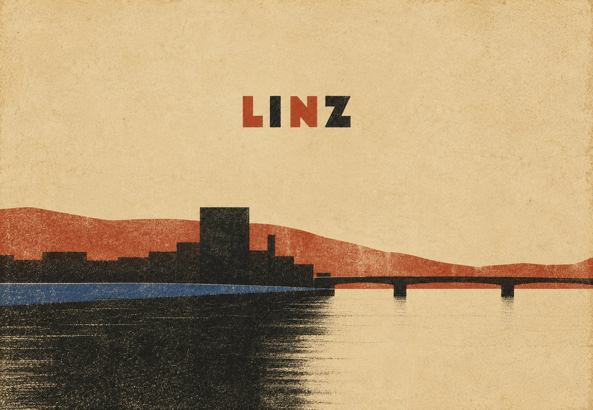 Linz - The Castle on the Danube (Landscape)