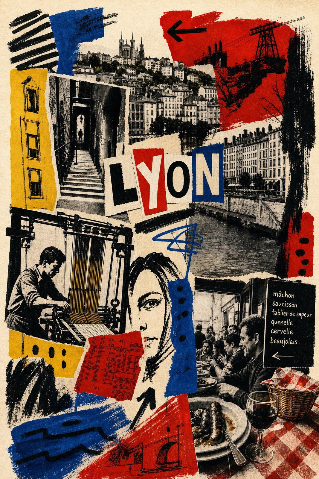 Lyon - Fragmenty traboules