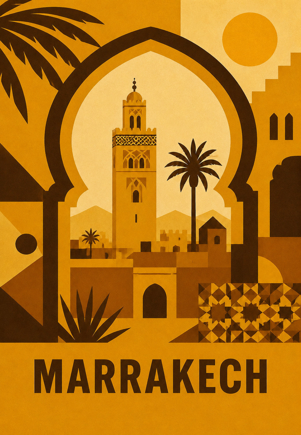 Marrakesh - The Great Golden Arch