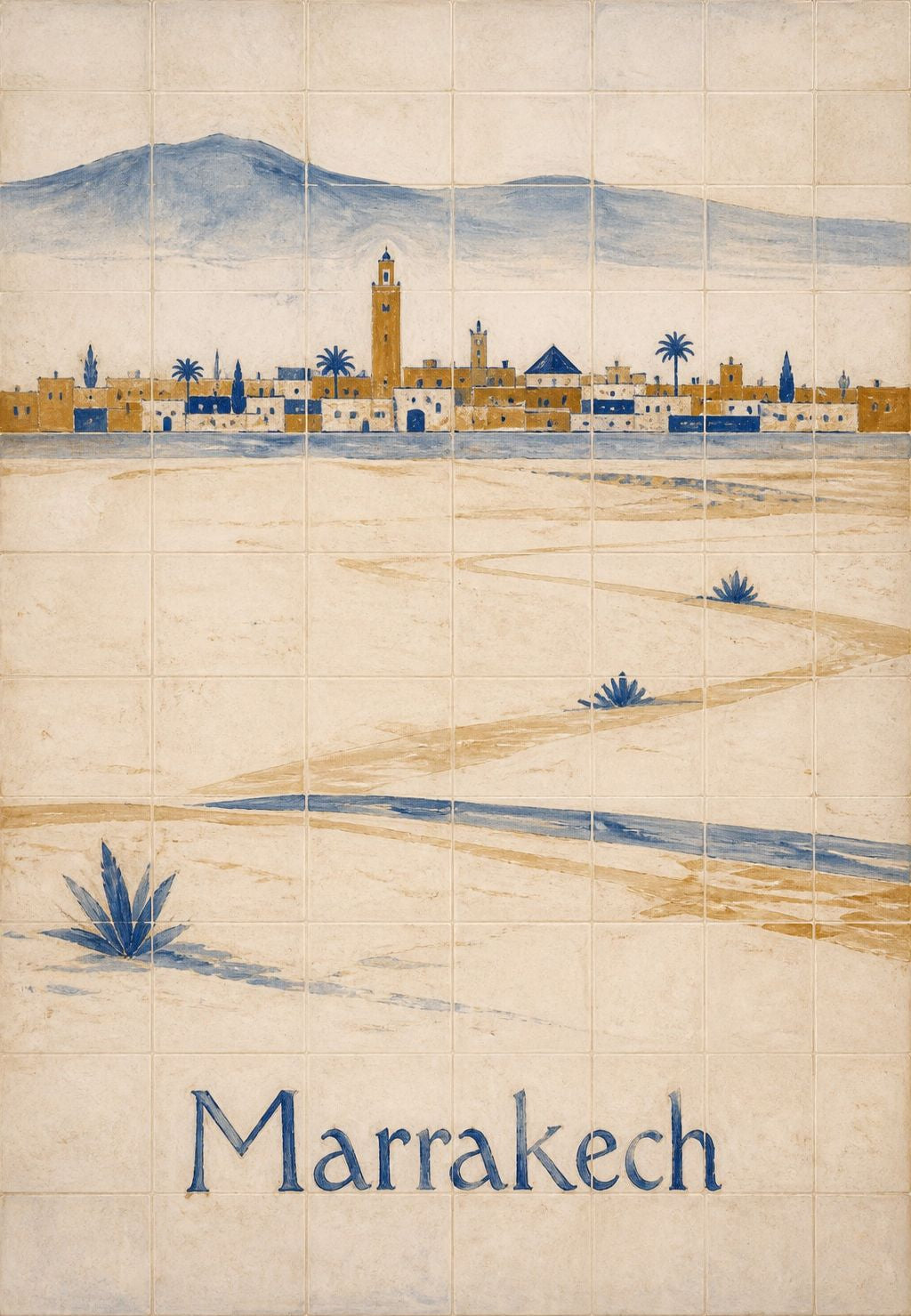 Marrakech - La città dipinta sullo zellige