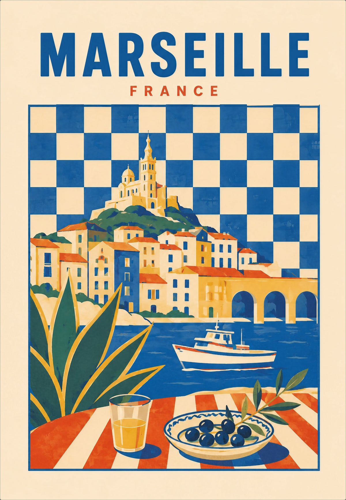 Notre-Dame de la Garde und Alter Hafen