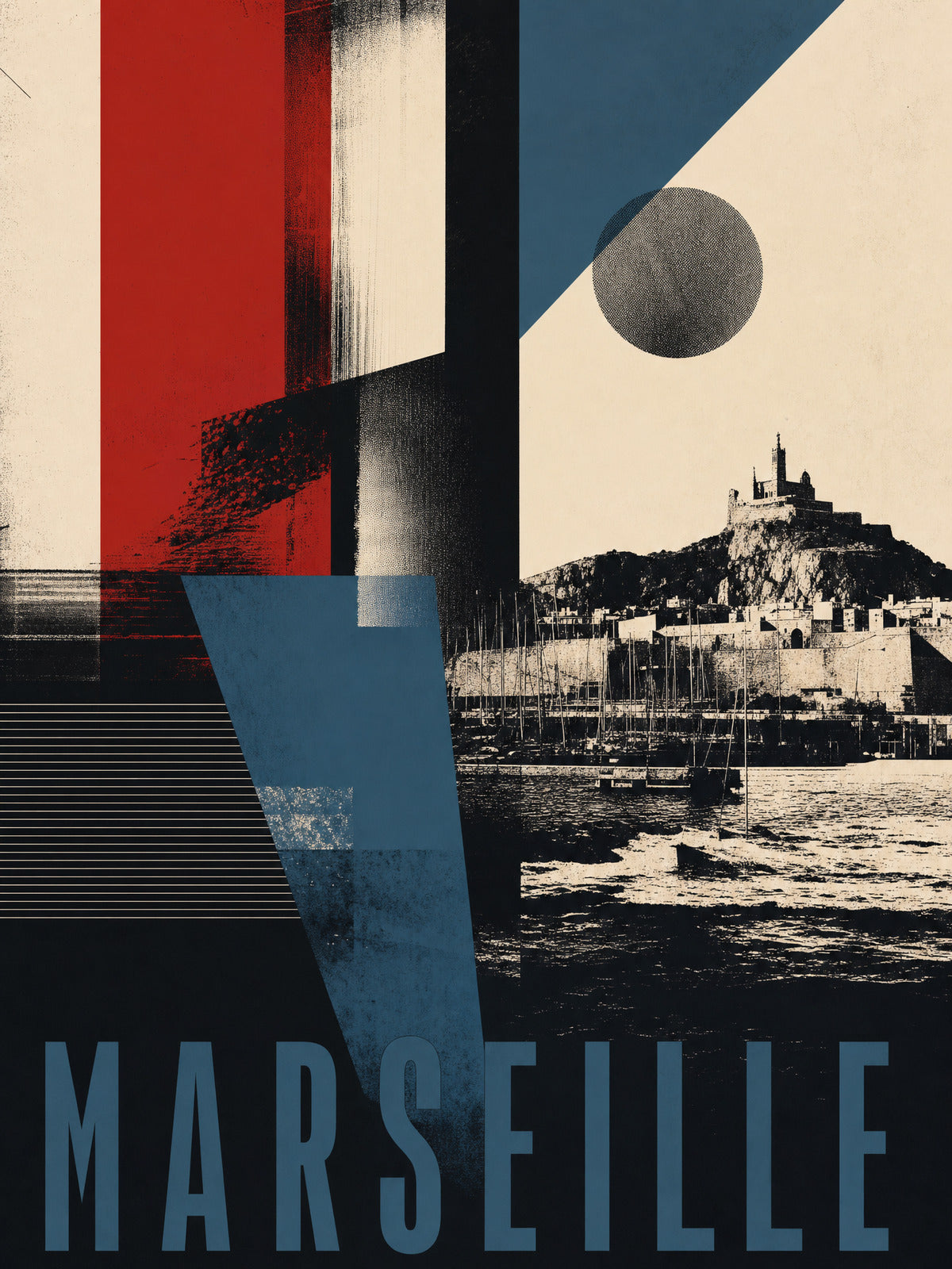 Marseille - Opona nad zálivem