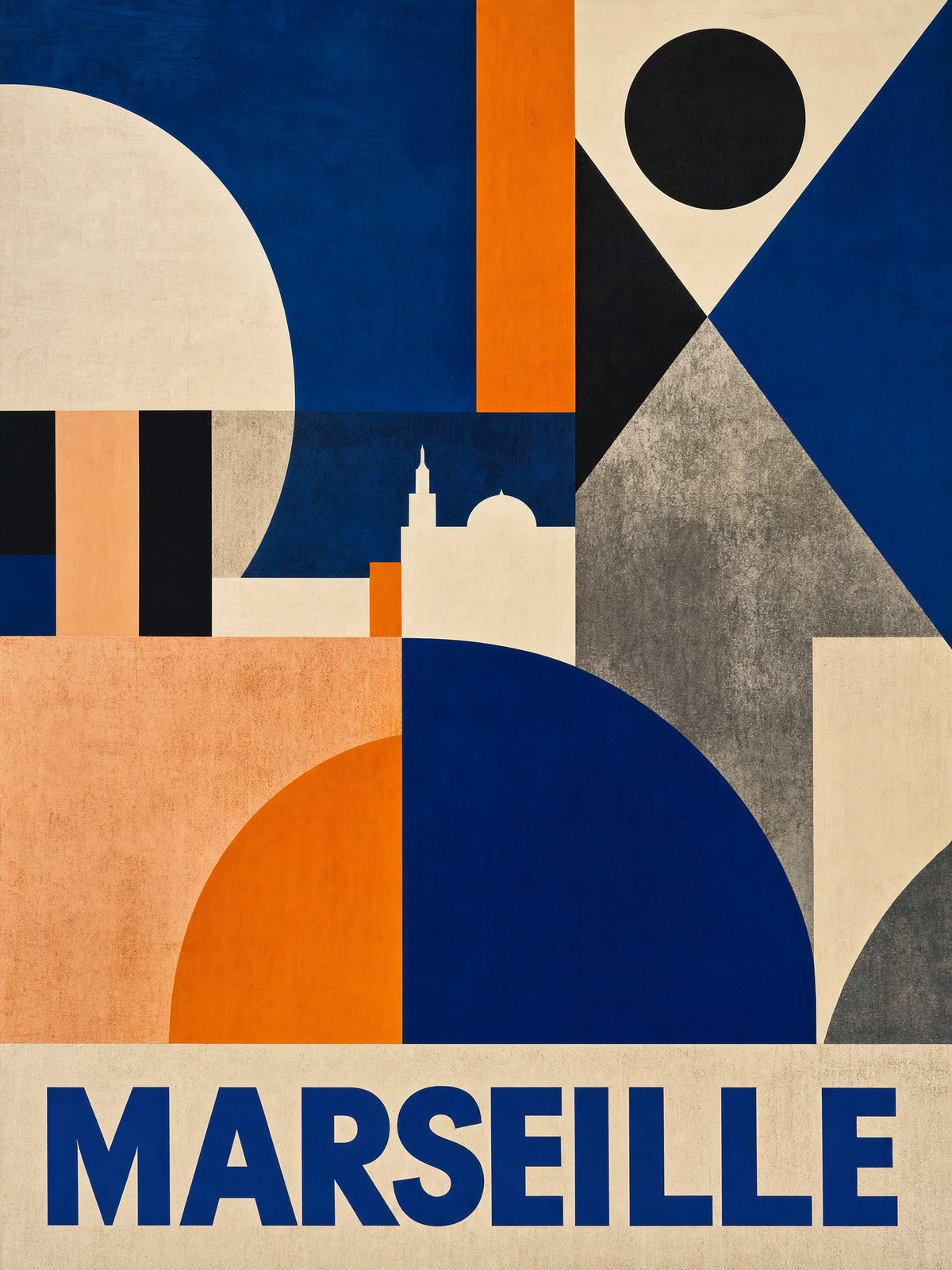 Marseille - La colline découpée