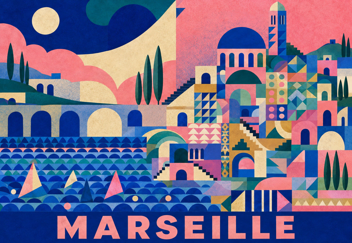 Mosaico di colori (Orizzontale)