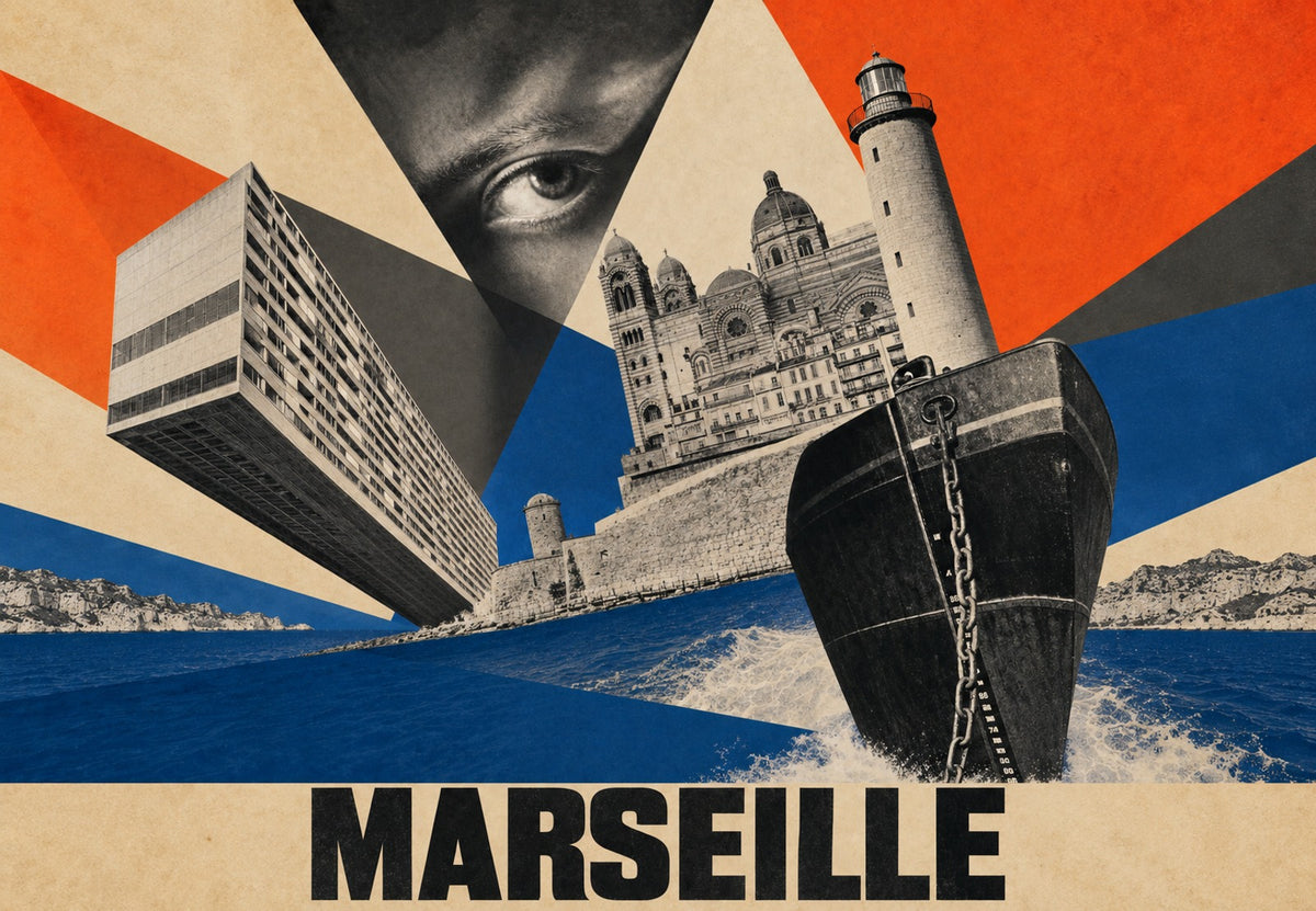 Marseille - An eye on the harbour (Landscape)