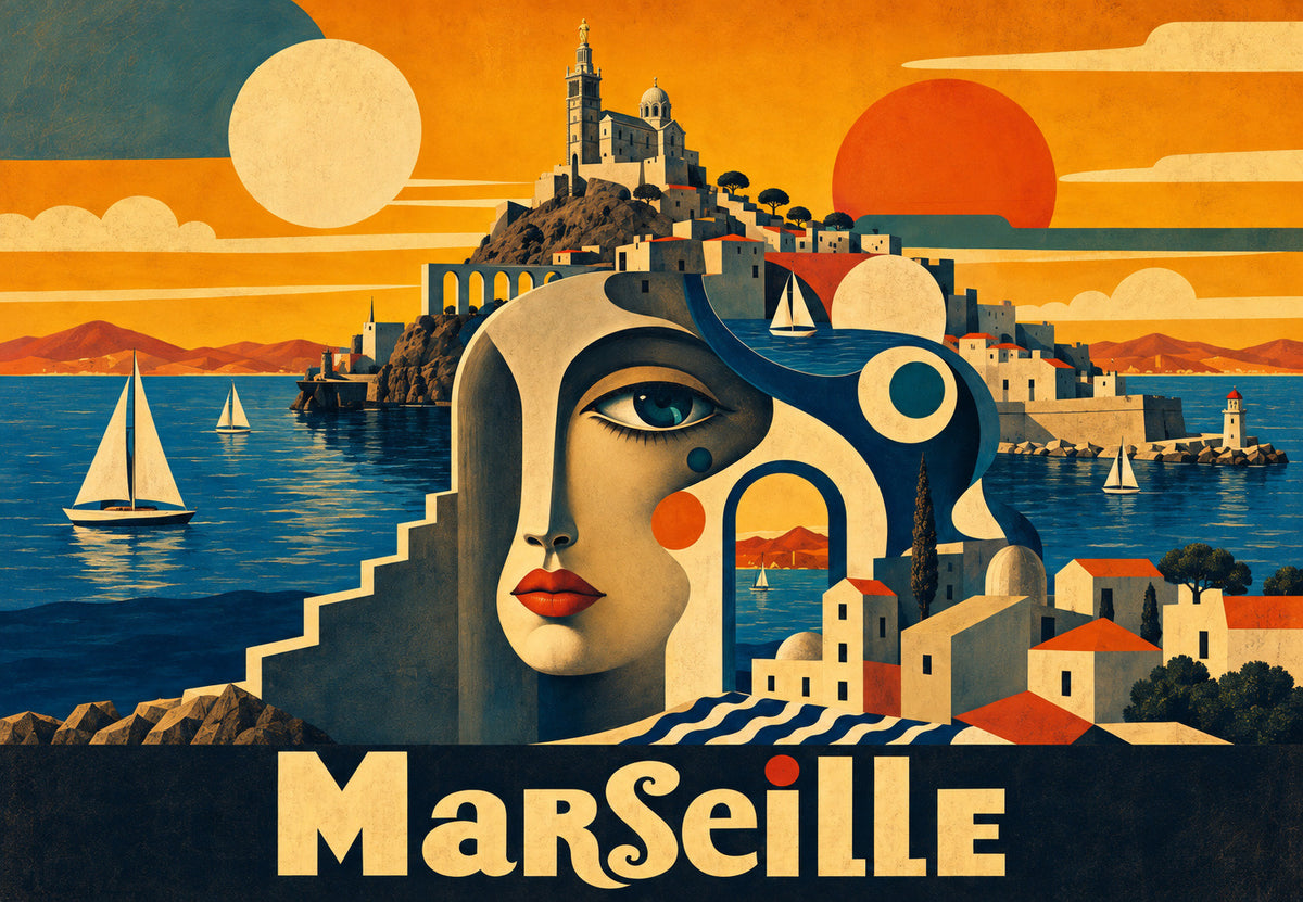 Marseille - The face of the city (Landscape)