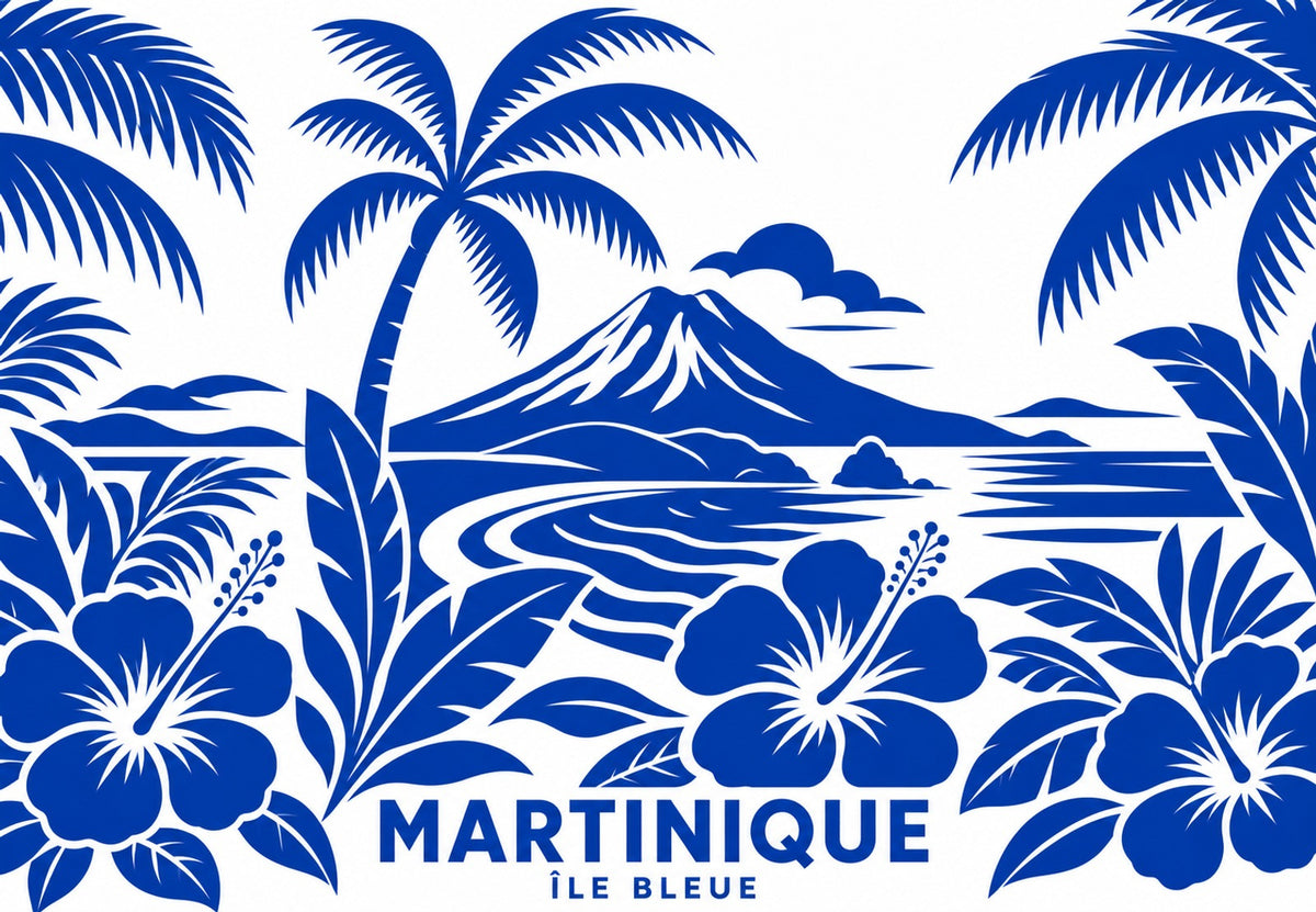 Martinique - Die blaue Insel (Querformat)