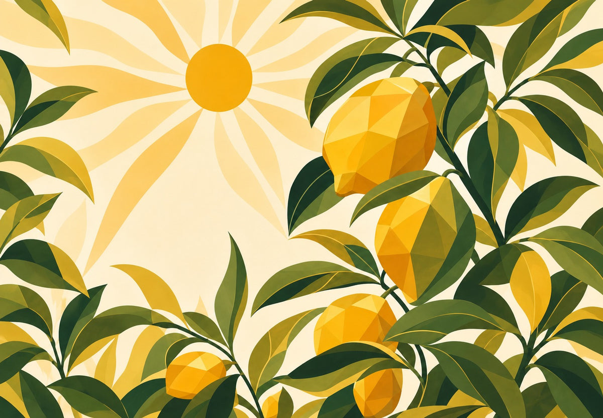Lemons in the sun (Landscape)