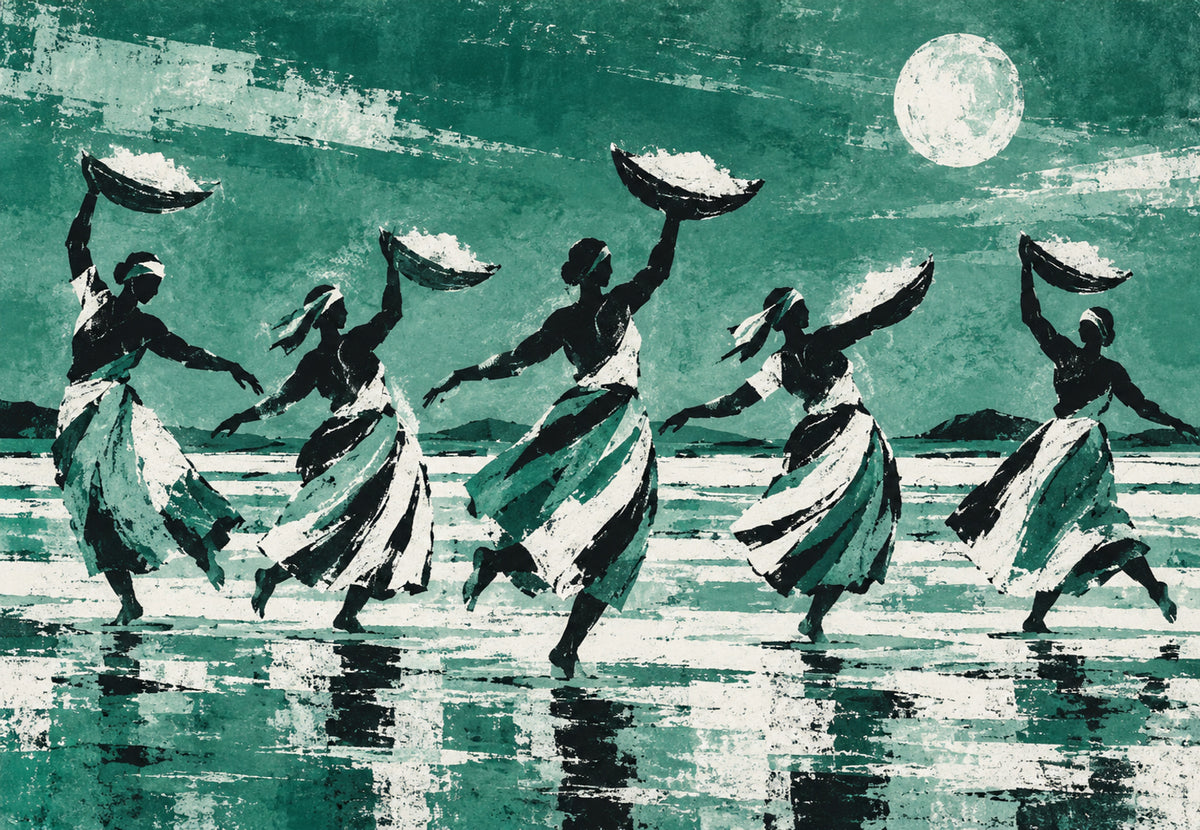 Full Moon Dance (Landscape)