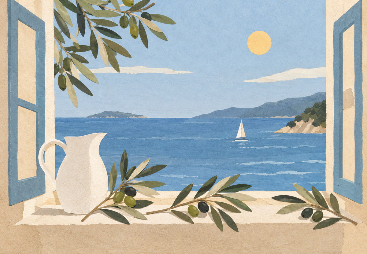 The Window to the Open Sea (Landscape)