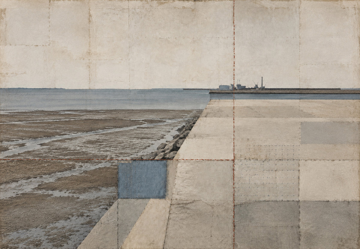 Le Havre, molo za odlivu (Na šířku)