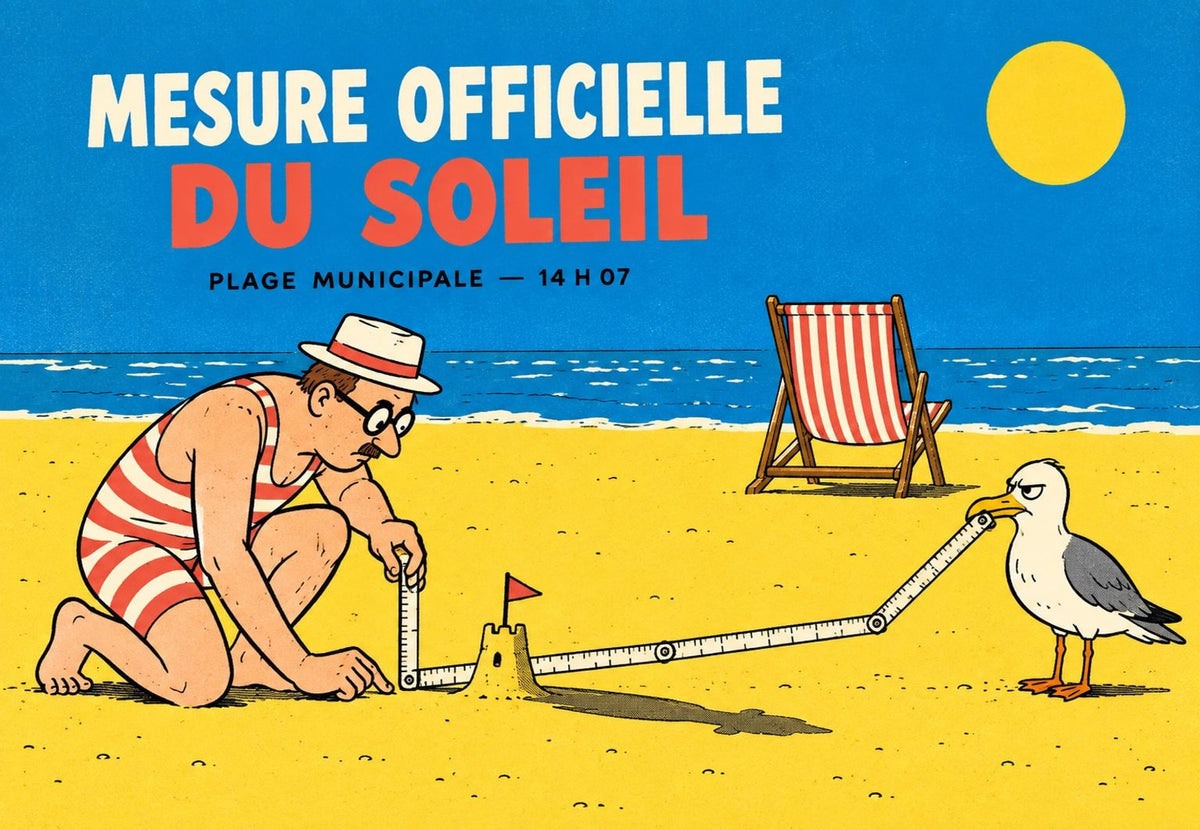 Offizielle Sonnenmessung (Querformat)