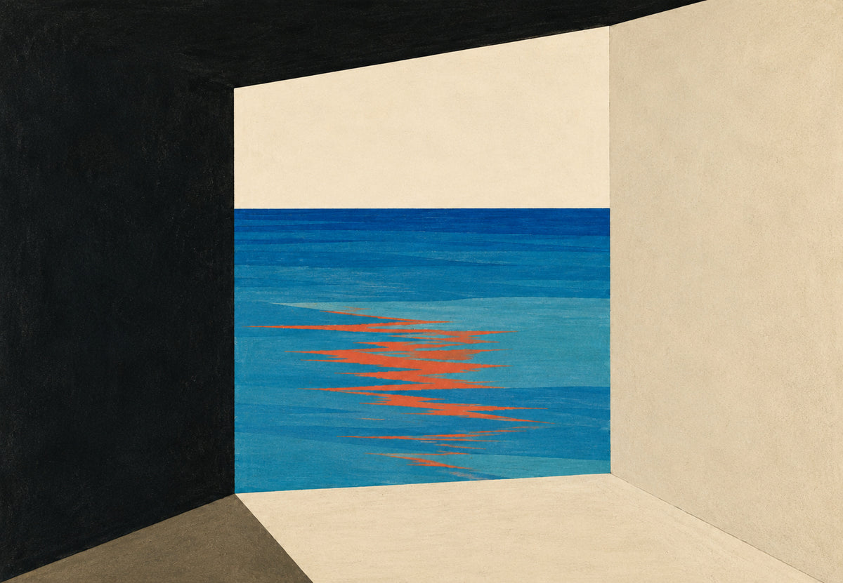 Sunset Reflection on the Sea (Landscape)