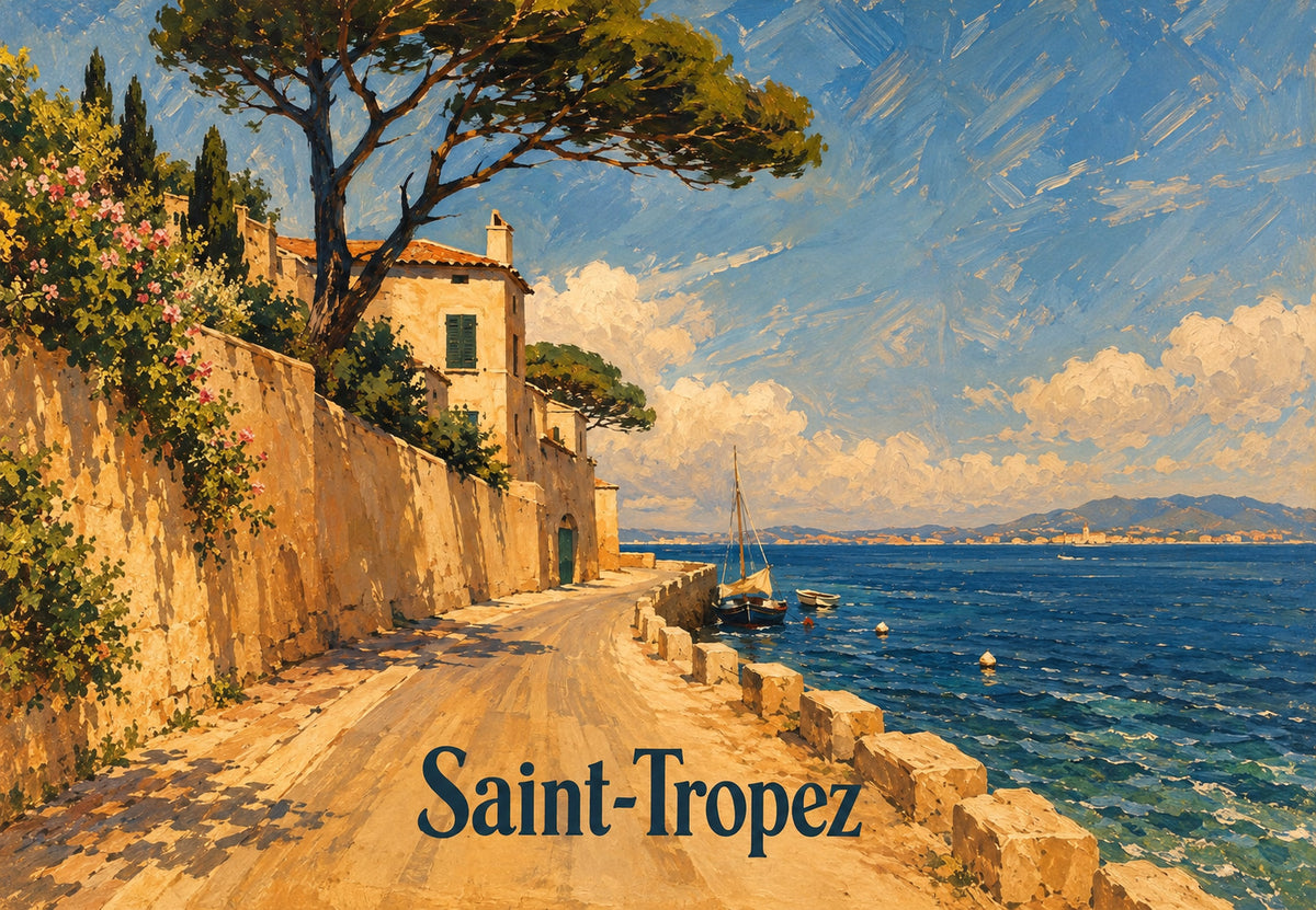 Saint-Tropez, the Coastal Path (Landscape)