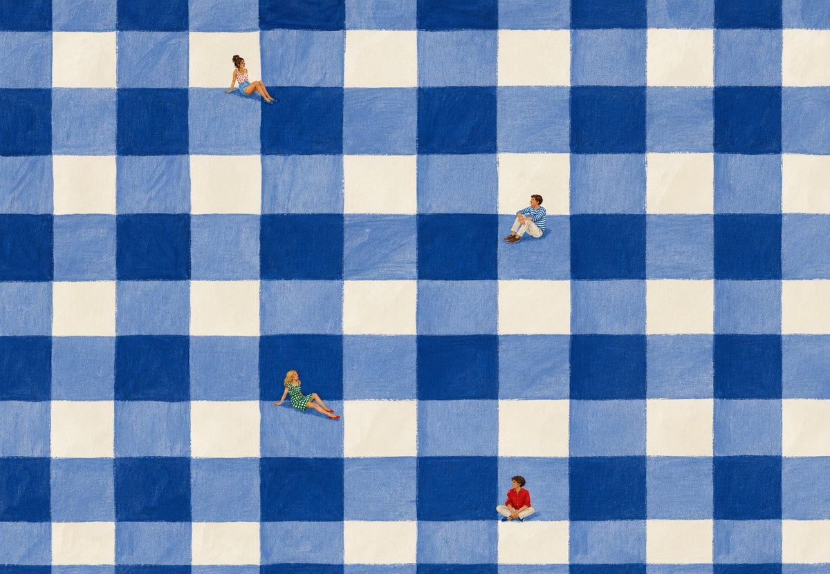 A pause on the chequerboard (Landscape)