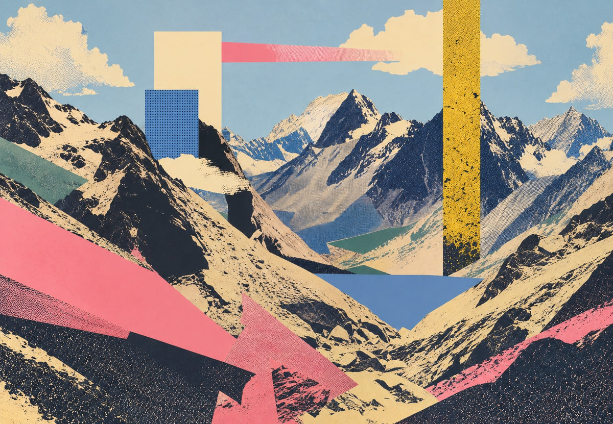 Sky over the alpine pastures (Landscape)