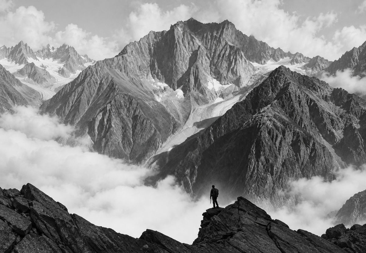 Peaks in the morning (Landscape)